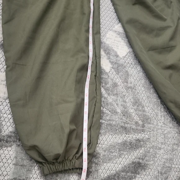 Women's Olive Green Jumpsuit - Picture 7 of 10